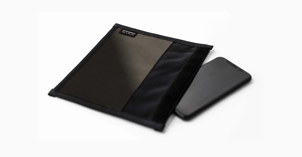 Utility Faraday Bag window