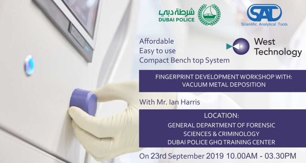 WORKSHOP IN COOPERATION WITH DUBAI POLICE 23RD SEP 2019